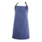 Contemporary Home Living Unisex Chino Cotton Kitchen Chef Apron - 38" - French Blue